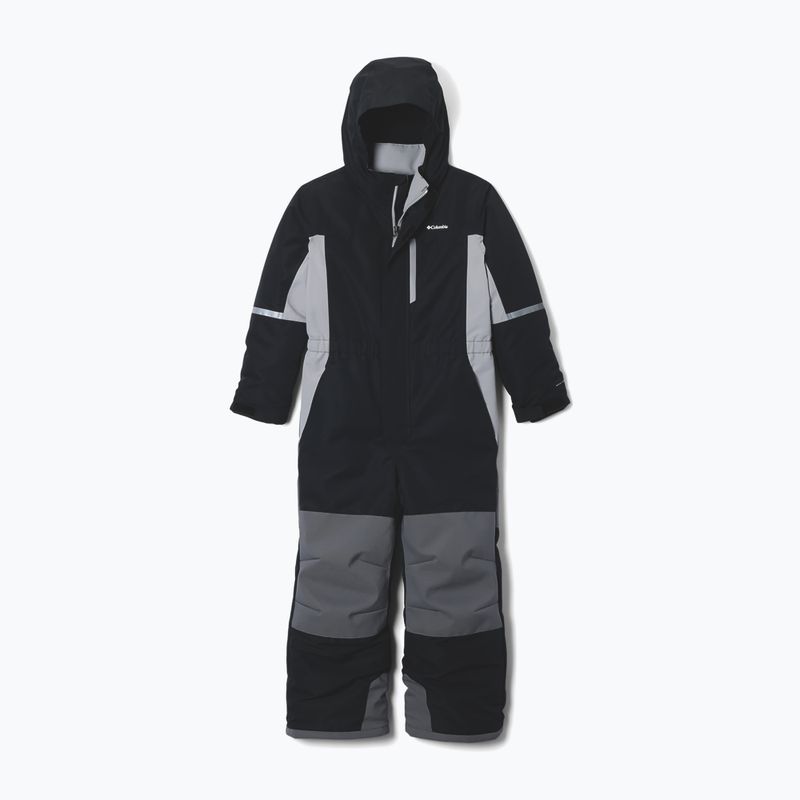 Tuta da sci per bambini Columbia Buga IV SUIT black/city grey/columbia grey