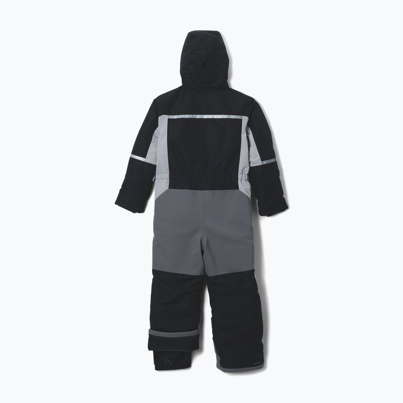 Tuta da sci per bambini Columbia Buga IV SUIT black/city grey/columbia grey 2