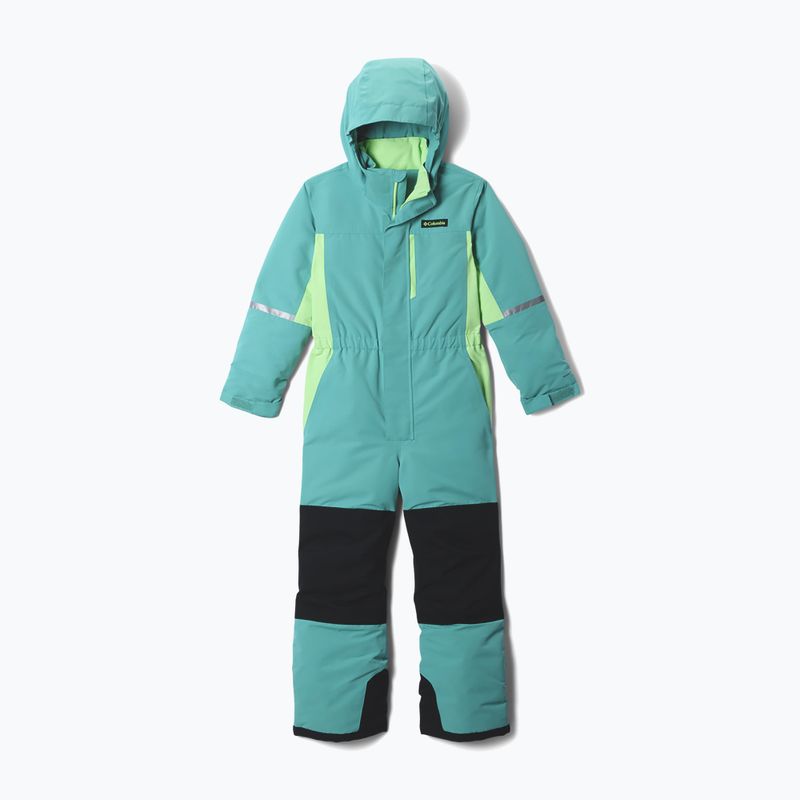 Tuta da sci per bambini Columbia Buga IV SUIT teal/black