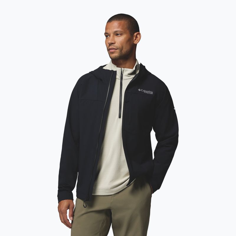 Giacca softshell da uomo Columbia Tennen Mountain Hooded Softshell black 4