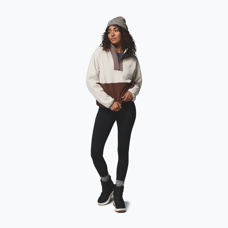 Pile donna Columbia Sequoia Grove II Half Zip Fleece dark stone/tobacco/iron 2