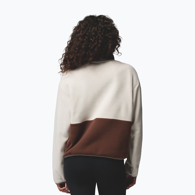 Pile donna Columbia Sequoia Grove II Half Zip Fleece dark stone/tobacco/iron 3
