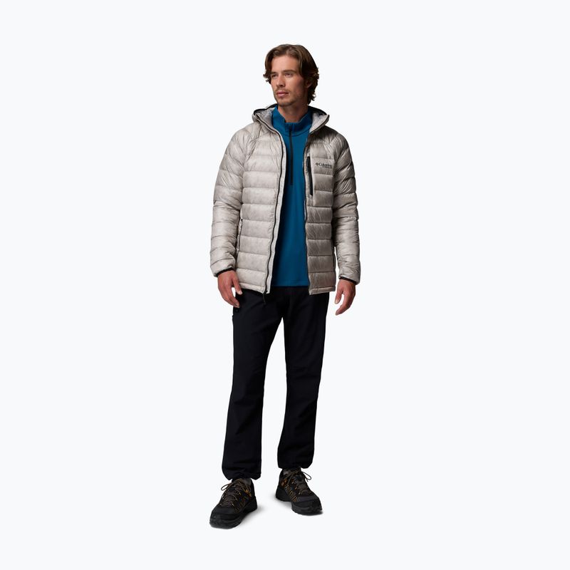 Piumino uomo Columbia Arctic Crest Down Hooded flint grey 2