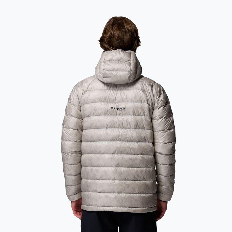 Piumino uomo Columbia Arctic Crest Down Hooded flint grey 3