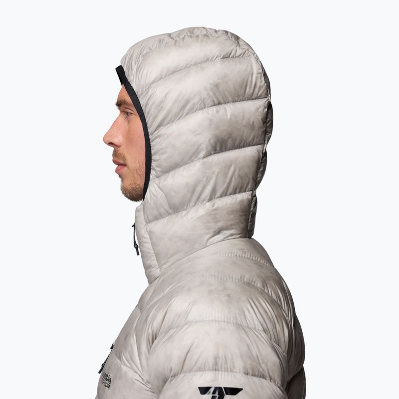 Piumino uomo Columbia Arctic Crest Down Hooded flint grey 7