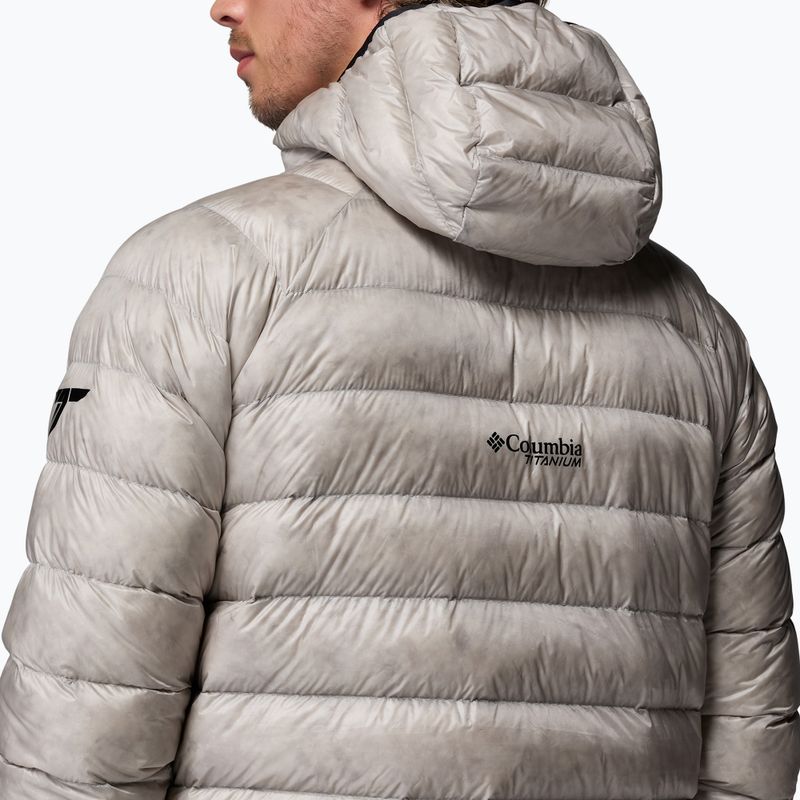 Piumino uomo Columbia Arctic Crest Down Hooded flint grey 8
