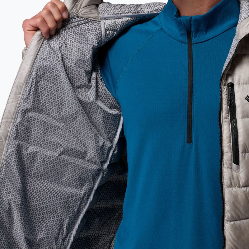 Piumino uomo Columbia Arctic Crest Down Hooded flint grey 9