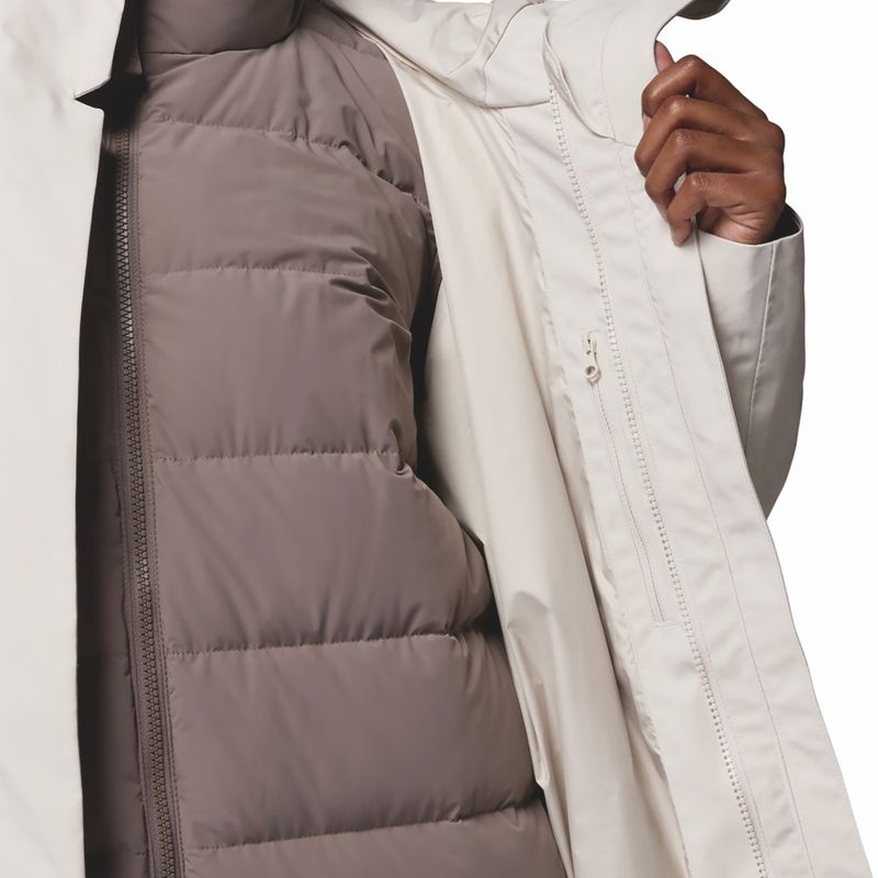 Piumino donna Columbia Amaze Puff Interchange dark stone 9