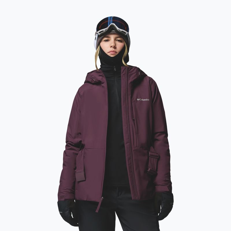 Giacca da sci da donna Columbia Ava Alpine Balted Insulated moonvista 4