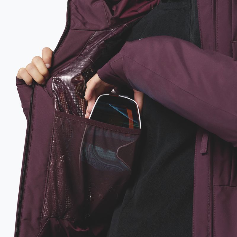 Giacca da sci da donna Columbia Ava Alpine Balted Insulated moonvista 12