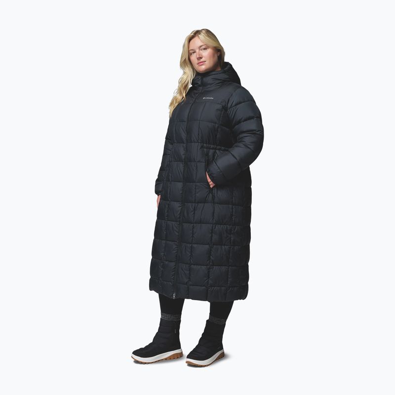 Cappotto imbottito da donna Columbia Puffect III Long nero 5