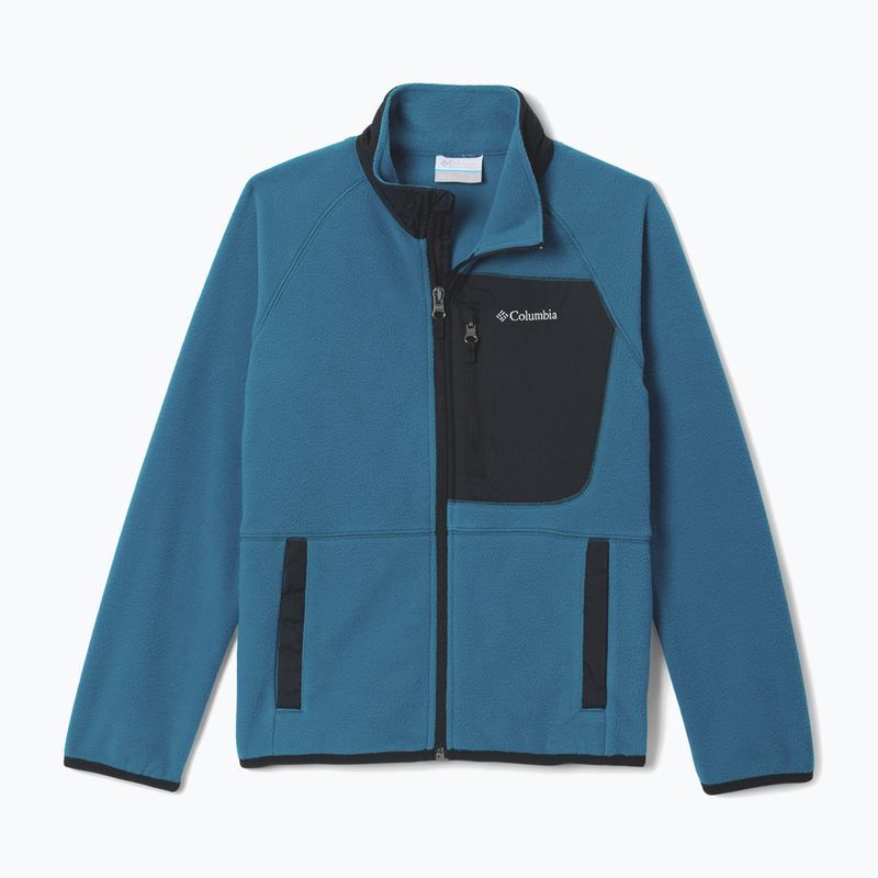 Pile felpato bambino Columbia Fast Trek V Full Zip phoenix blue/black