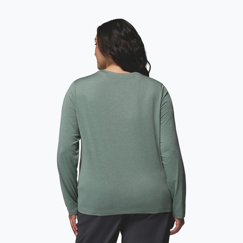 Longsleeve da donna Columbia Parsons Point LS Graphic Tee sedona sage heather/all terrain 3