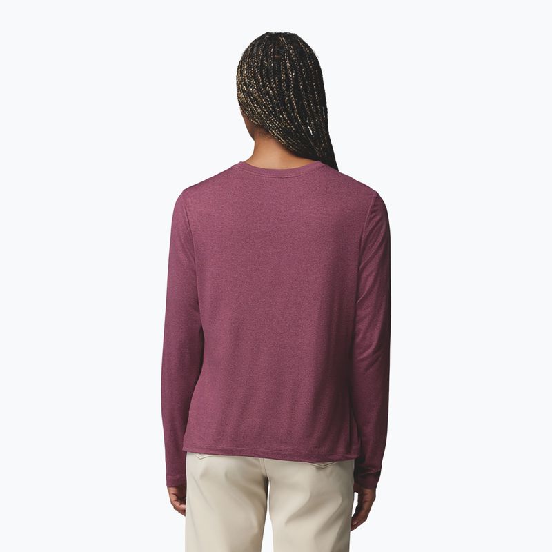 Longsleeve da donna Columbia Parsons Point LS Graphic Tee antique mauve heather/all terrain 3