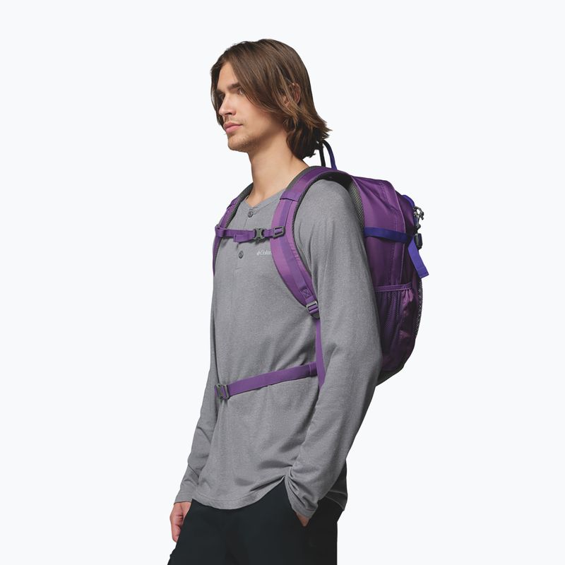 Zaino da trekking Columbia Castle Crest 25 l dark lavender 10