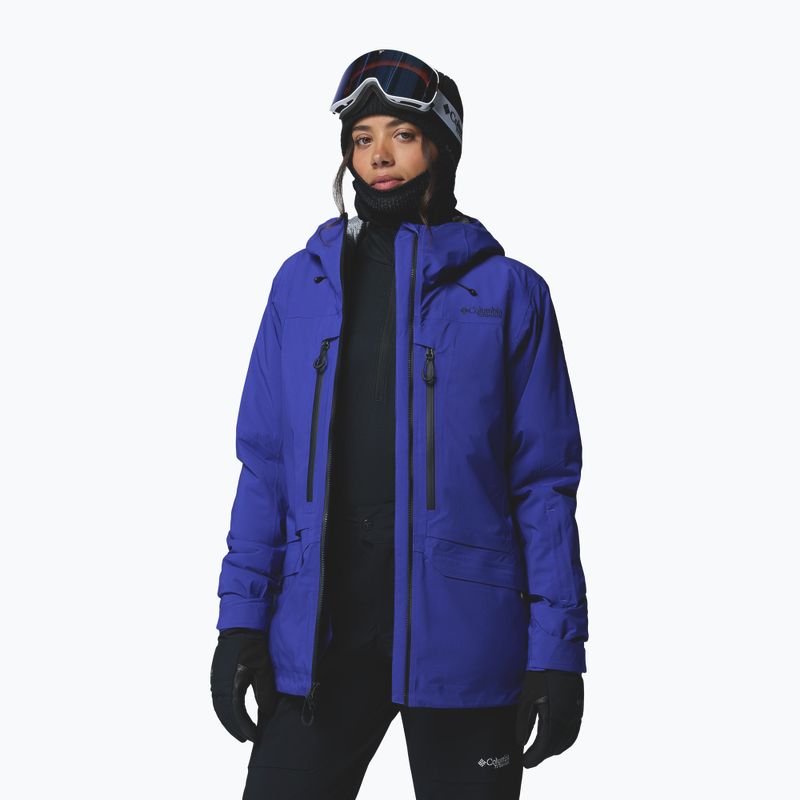 Giacca da sci da donna Columbia Platinum Peak Insulated purple quartz 5