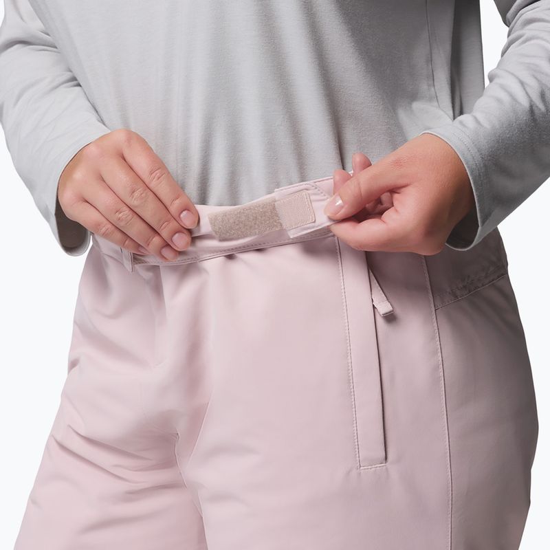 Pantaloni da sci da donna Columbia Bugaboo III mineral pink 5