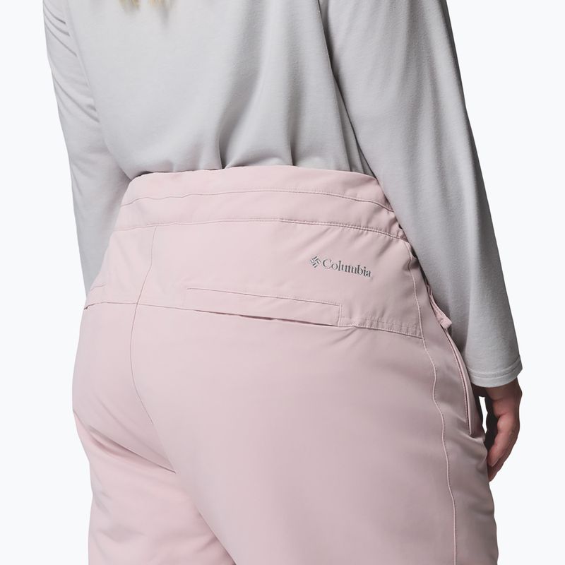 Pantaloni da sci da donna Columbia Bugaboo III mineral pink 7