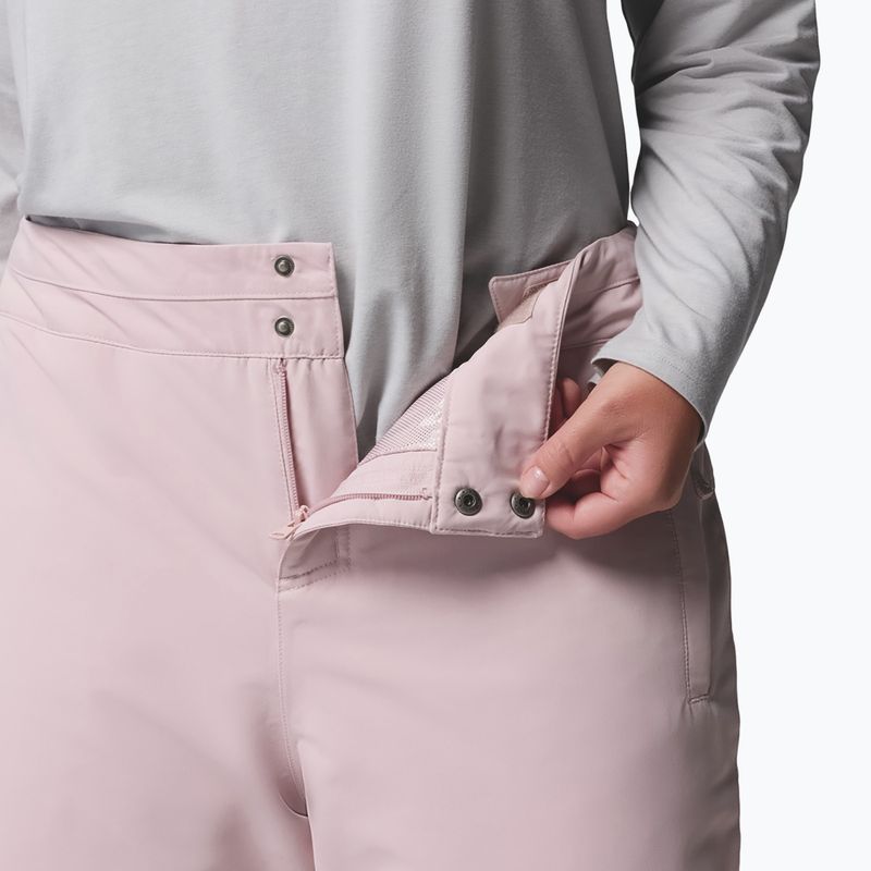 Pantaloni da sci da donna Columbia Bugaboo III mineral pink 8