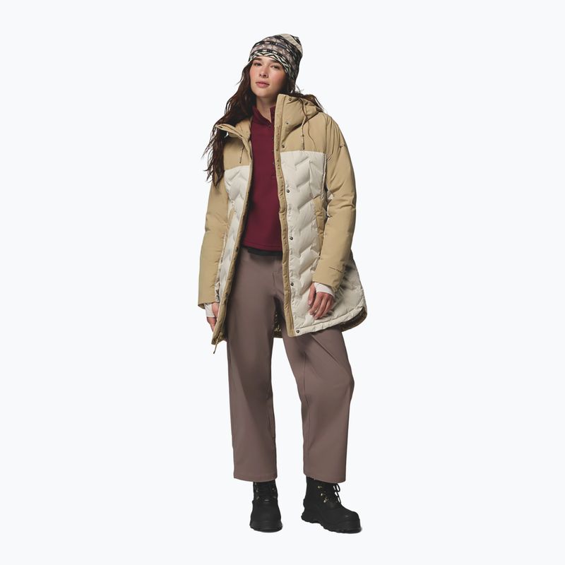 Piumino donna Columbia Mountain Croo III Mid Down dark stone/beach 2