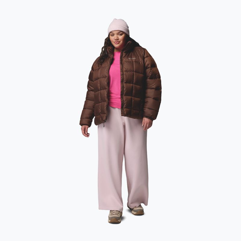 Giacca imbottita da donna Columbia Puffect III Full Zip tobacco 2