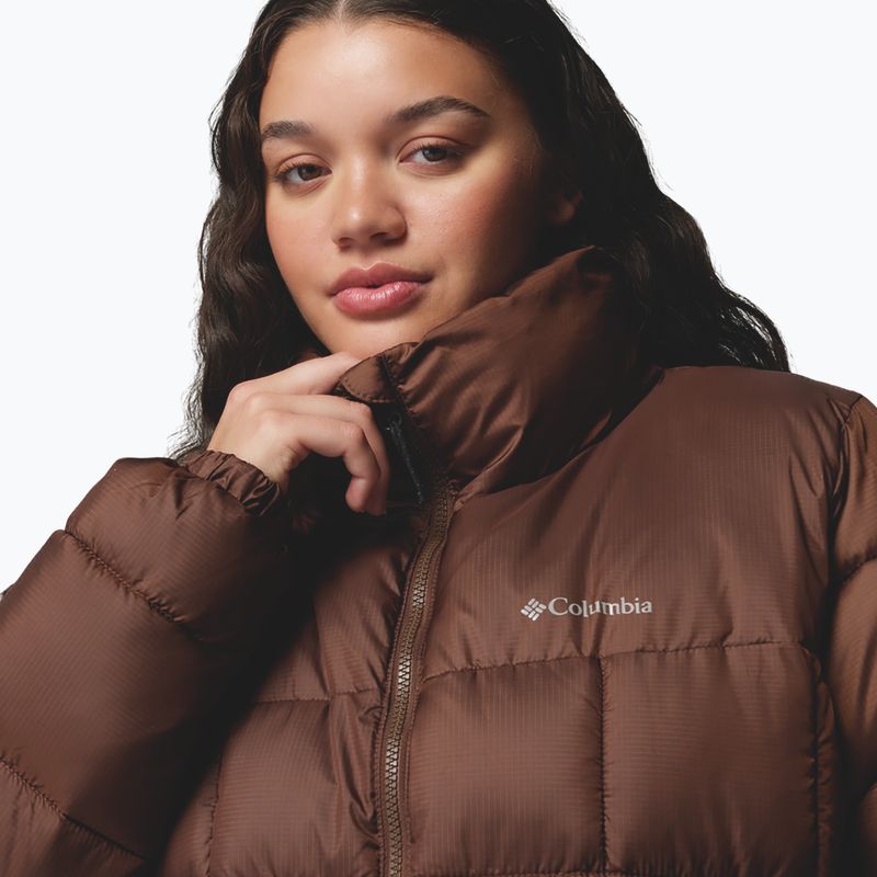 Giacca imbottita da donna Columbia Puffect III Full Zip tobacco 6