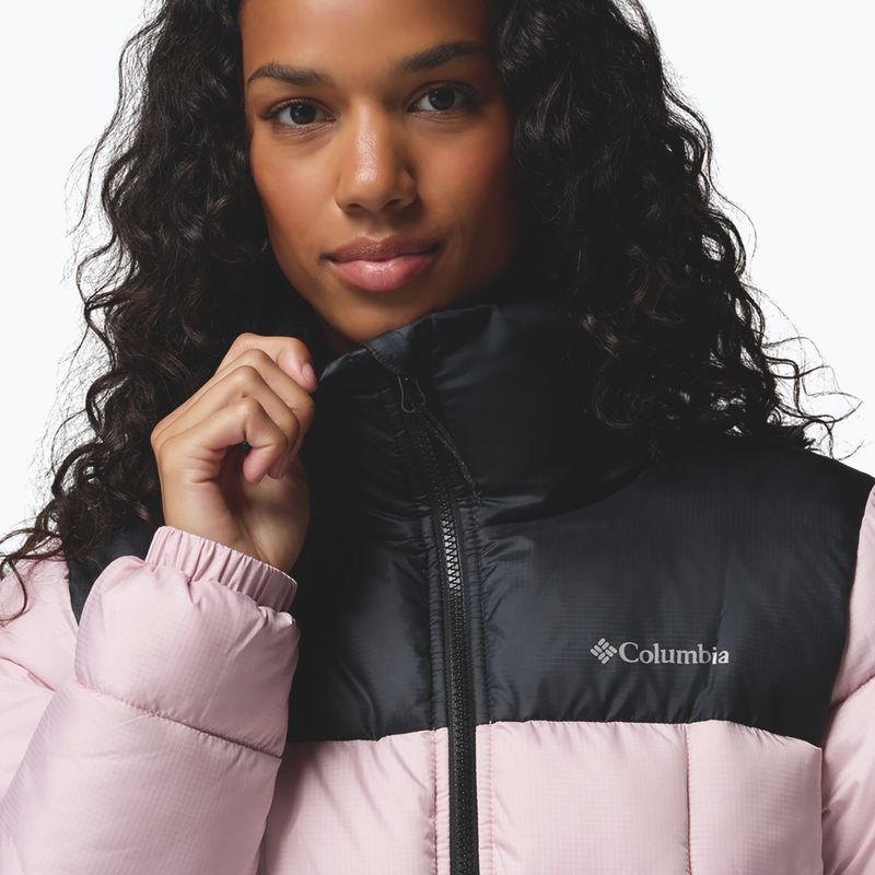 Giacca imbottita da donna Columbia Puffect III Full Zip mineral pink/black 6