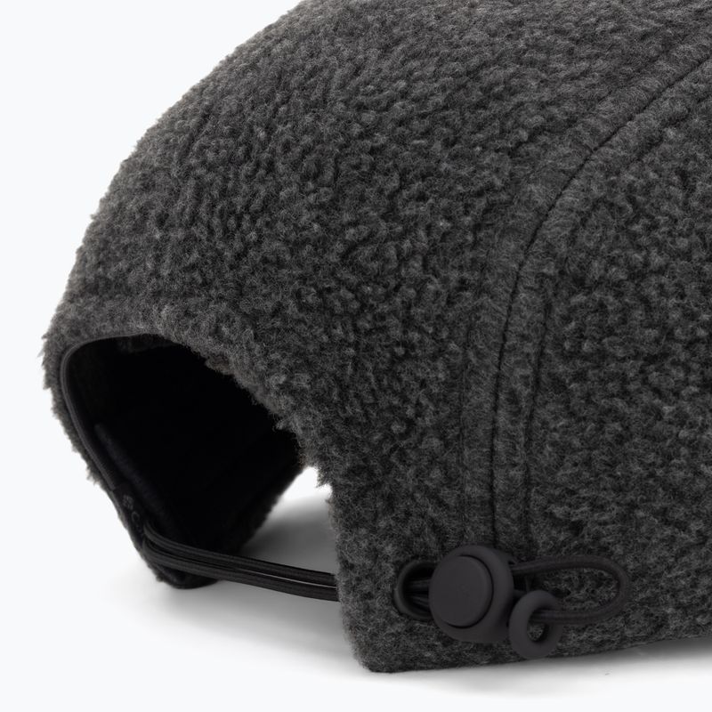Cappellino con visiera Columbia Creek Side Thermal 5 Panel charcoal heather fleece/black ripstop 4