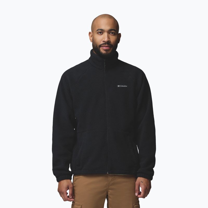 Pile uomo Columbia Timber Crest MTR Fleece Full Zip black