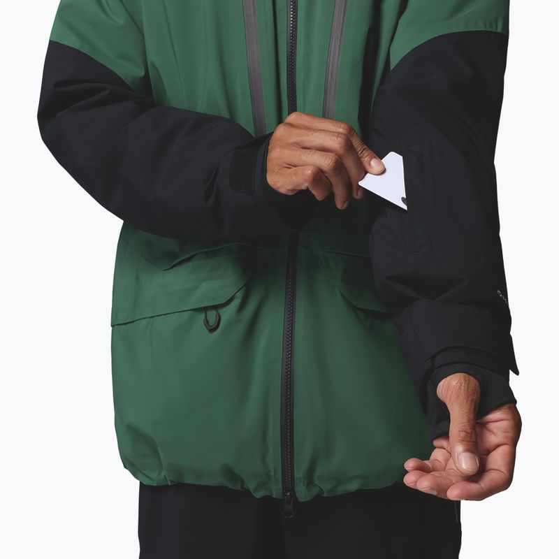 Giacca da sci da uomo Columbia Platinum Peak Insulated rain forest/black 10