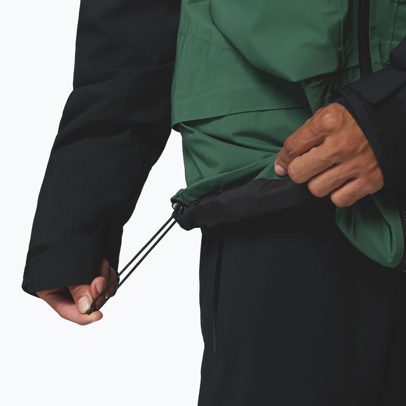 Giacca da sci da uomo Columbia Platinum Peak Insulated rain forest/black 13