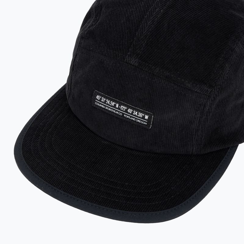 Cappellino con visiera Columbia Creek Side Thermal 5 Panel black/corduroy 3