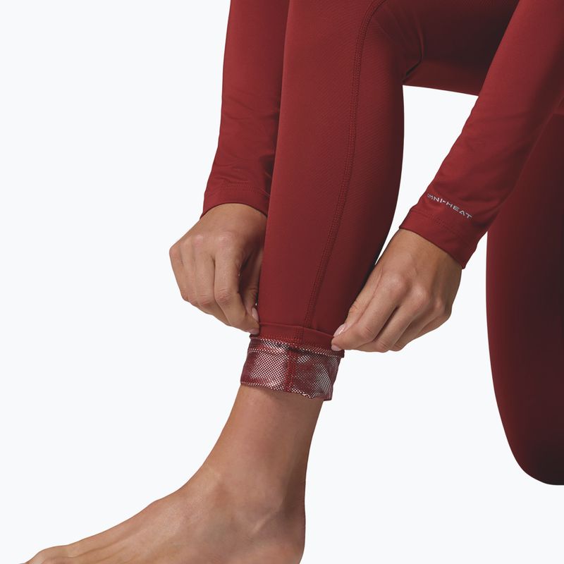 Pantaloni termici da donna Columbia Midweight Stretch red oxide 7