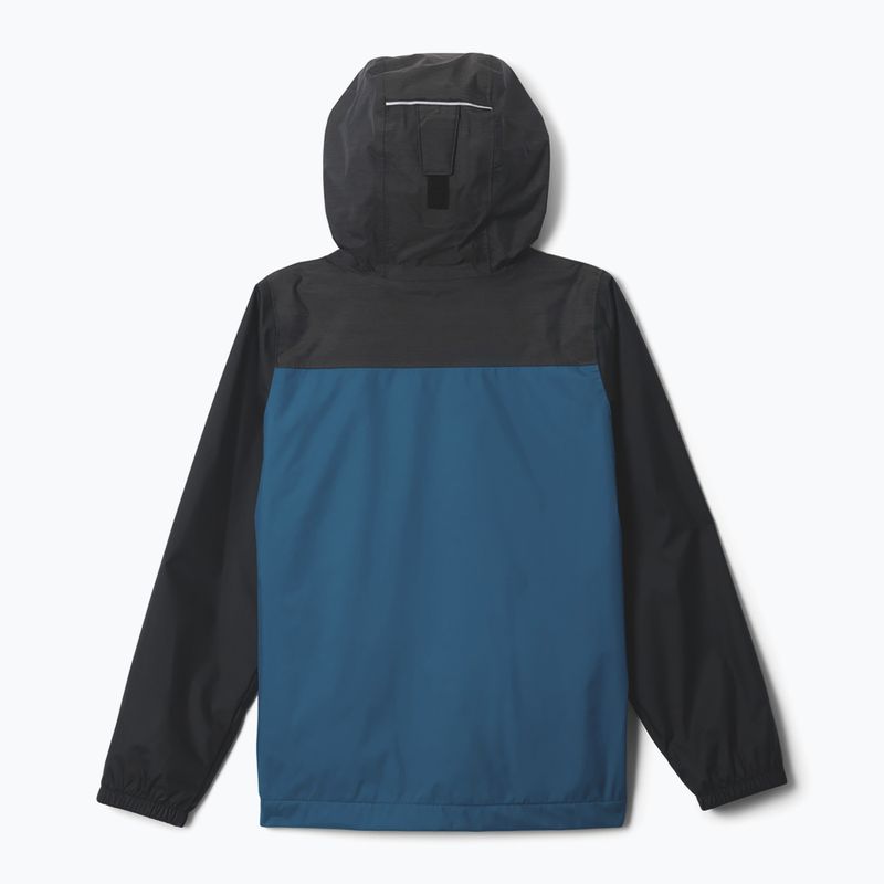 Giacca impermeabile per bambini Columbia Rainy Trails III Fleece Lined phoenix blue/black 2