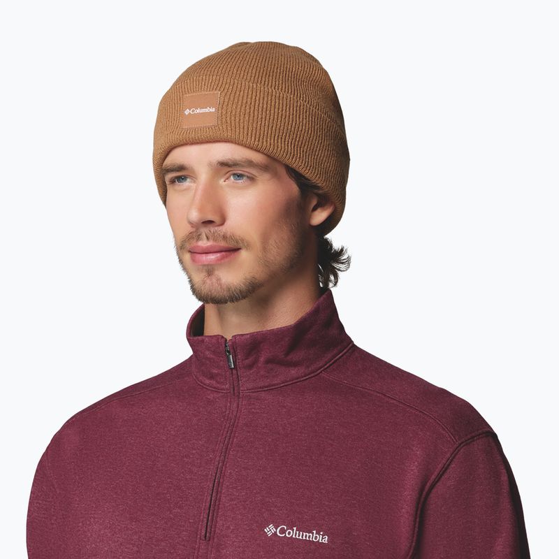 Cappello invernale Columbia City Trek Heavyweight Camel Brown 2