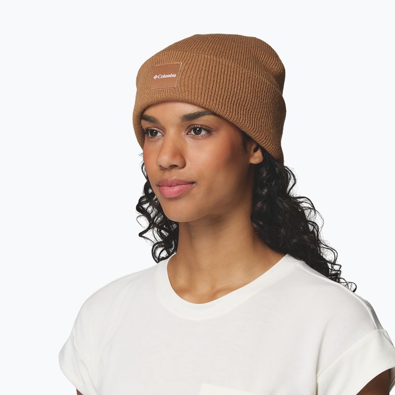 Cappello invernale Columbia City Trek Heavyweight Camel Brown 4