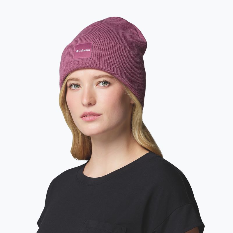 Cappello invernale Columbia City Trek Heavyweight Antique Mauve 4