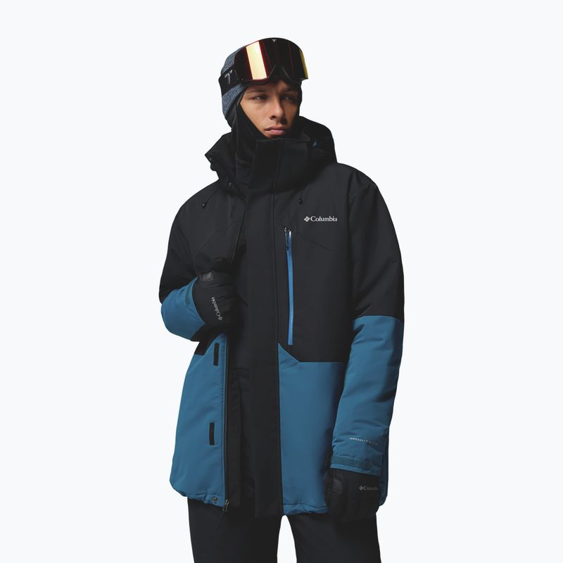 Giacca da sci da uomo Columbia Last Tracks III black/phoenix blue 4