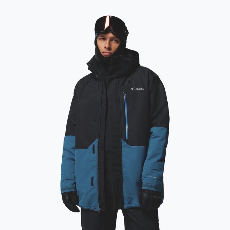 Giacca da sci da uomo Columbia Last Tracks III black/phoenix blue 5