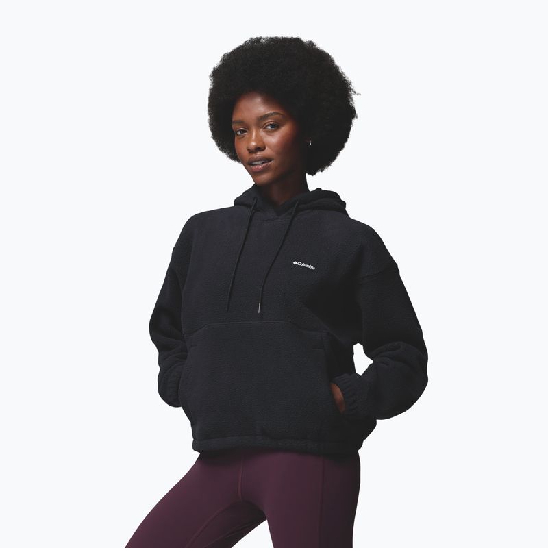 Pile donna Columbia Timber Meadow MTR Fleece Hoodie black 4