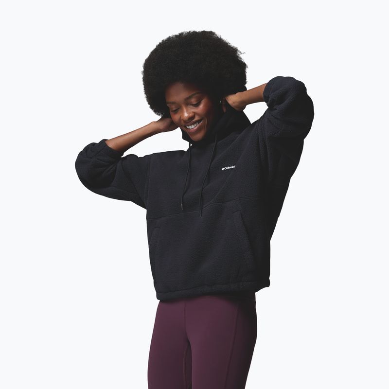 Pile donna Columbia Timber Meadow MTR Fleece Hoodie black 5