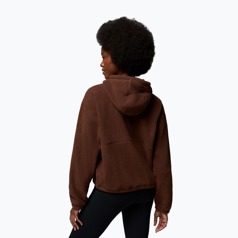 Pile donna Columbia Timber Meadow MTR Fleece Hoodie tobacco 3