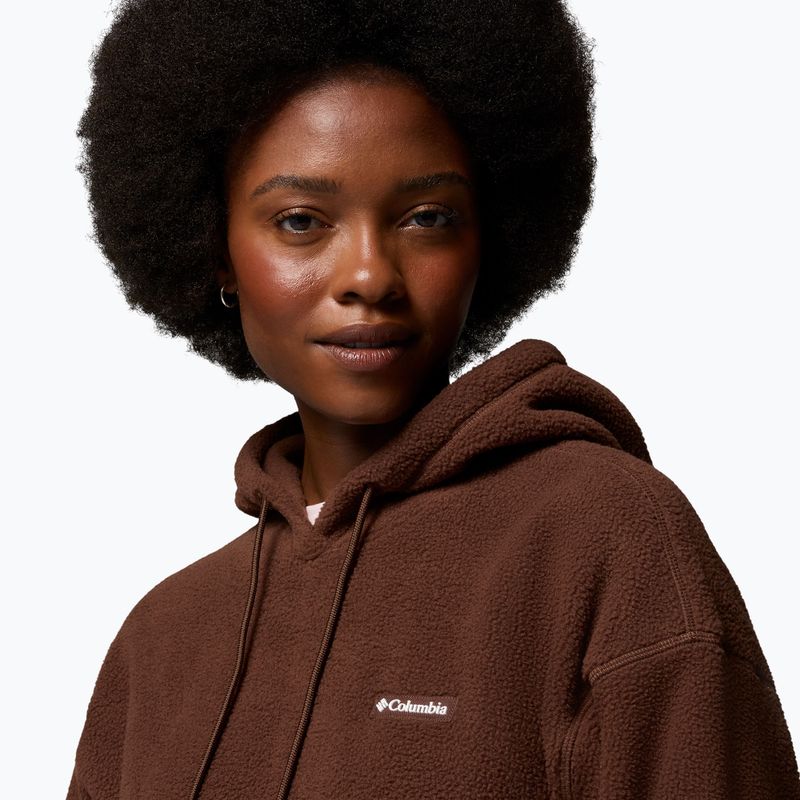 Pile donna Columbia Timber Meadow MTR Fleece Hoodie tobacco 6