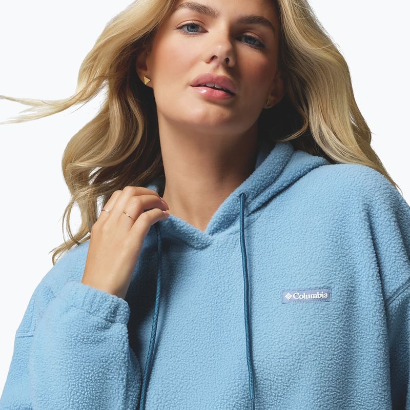Pile donna Columbia Timber Meadow MTR Fleece Hoodie rainy day 6
