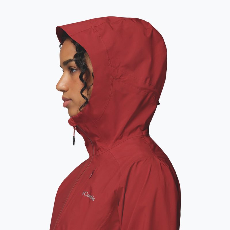 Giacca softshell da donna Columbia Trailborne 2.5L Shell red oxide 9