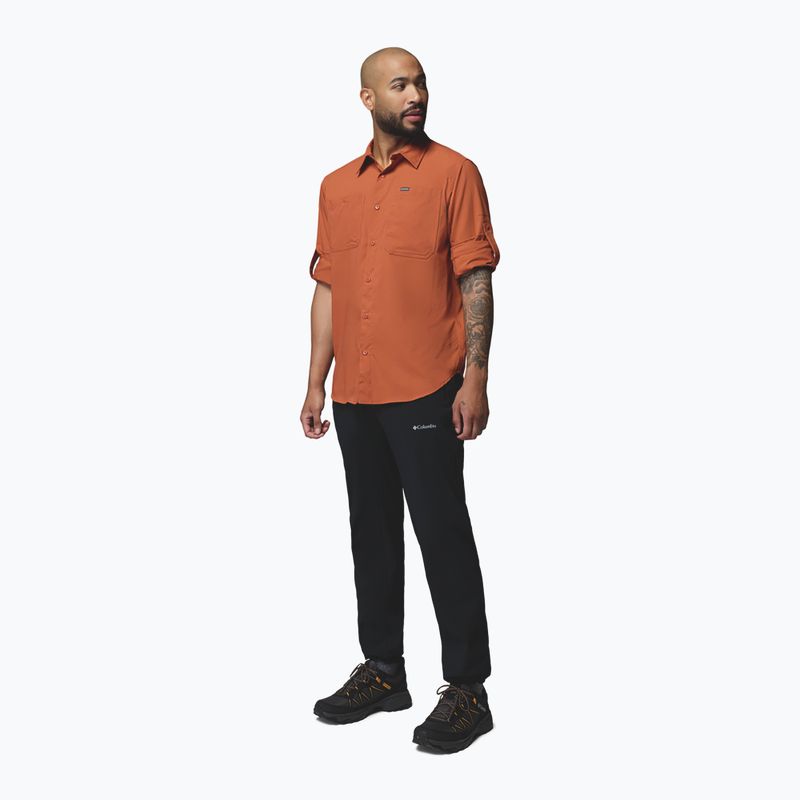 Pantaloni da trekking da uomo Columbia Essential Hike™ Brushed Back black 2