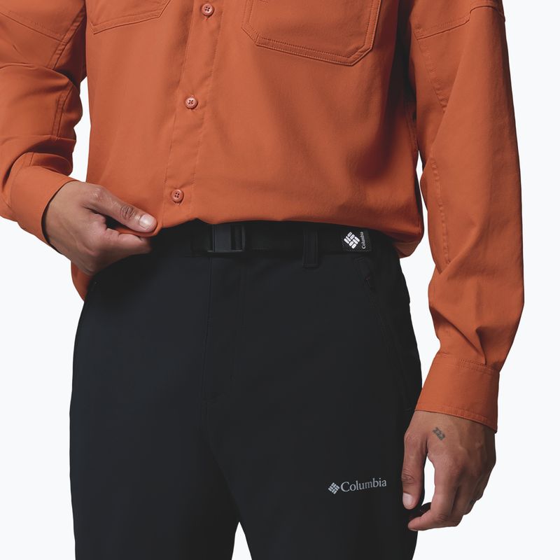 Pantaloni da trekking da uomo Columbia Essential Hike™ Brushed Back black 5