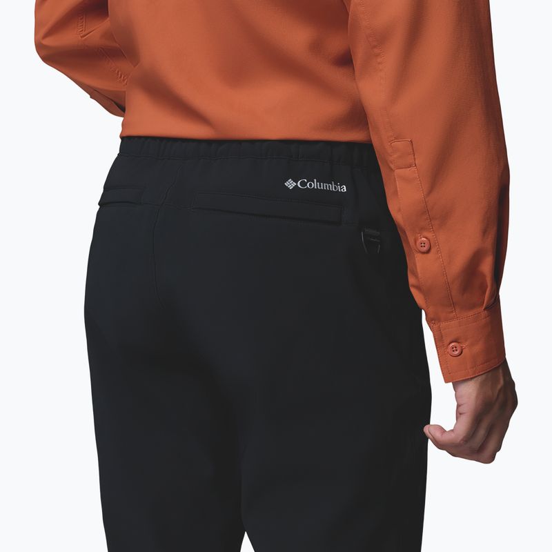 Pantaloni da trekking da uomo Columbia Essential Hike™ Brushed Back black 6