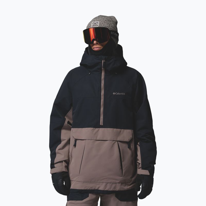 Giacca da snowboard uomo Columbia Coreshot Shell Anorak iron/black