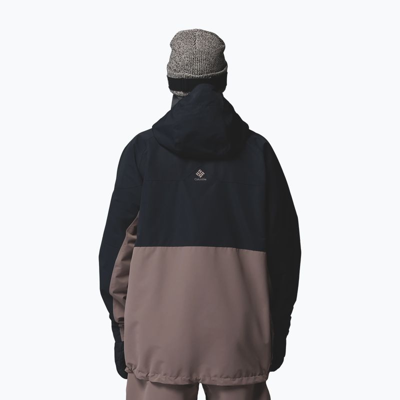 Giacca da snowboard uomo Columbia Coreshot Shell Anorak iron/black 3